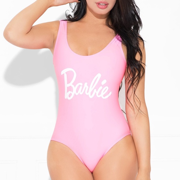 pink barbie one piece